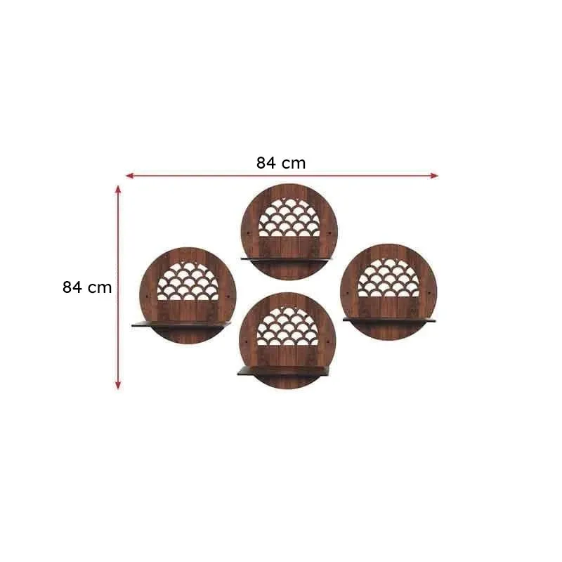 La Gardenia Wall Shelves - Set Of Four media 5
