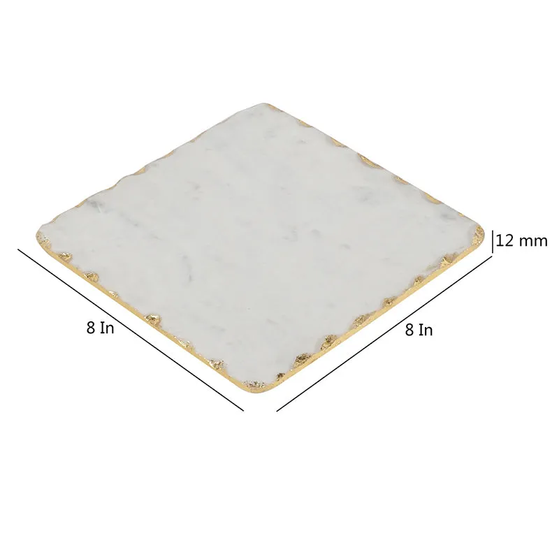 Graniq Marble Serving Platter - White media 6