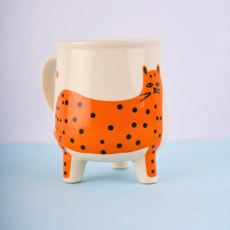 Polka Ceramic Coffee Mug (250 mL) media 1