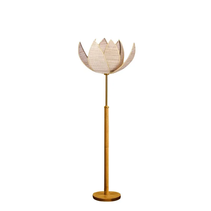 Dream Arc Wooden Floor Lamp - Beige media 5
