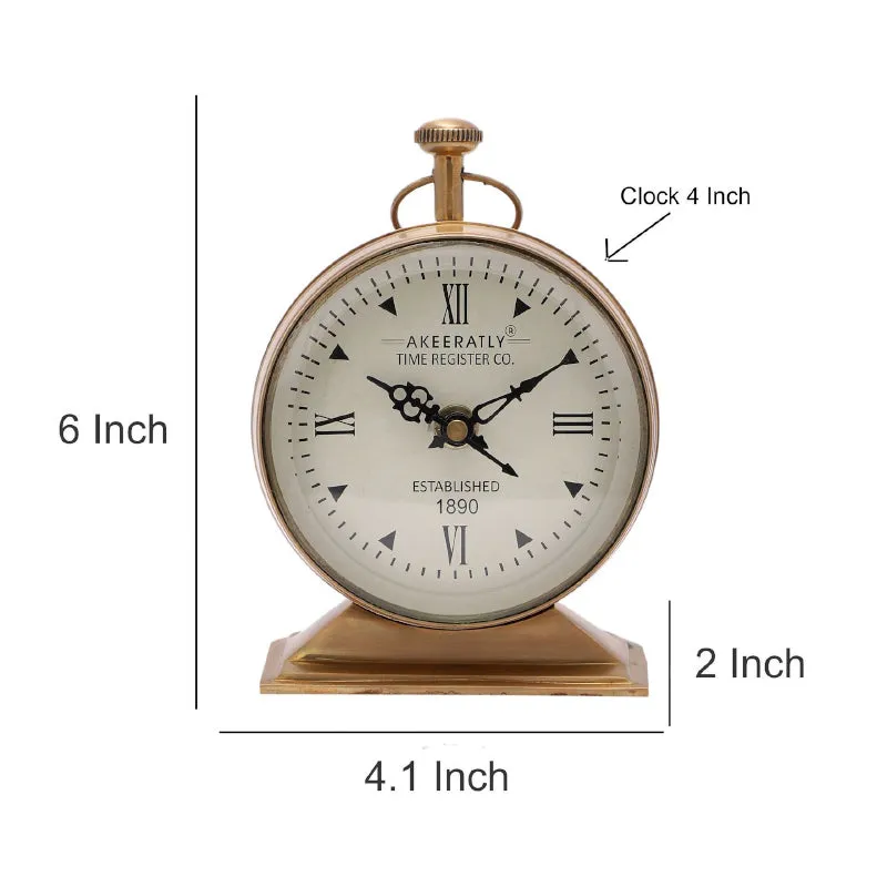 Gable Antique Table Clock media 5