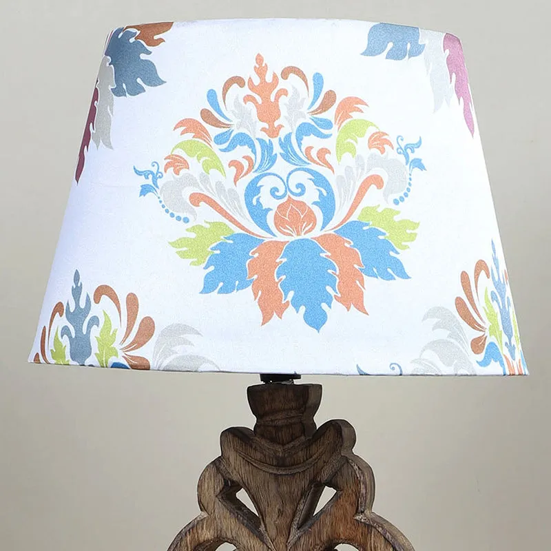 Nordlys Deco Mango Wood Table Lamp - Multicolor media 3