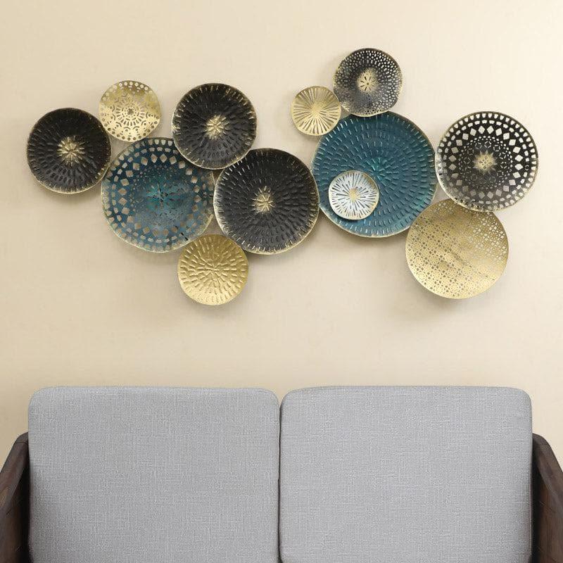 Spiral Space Metal Wall Accent - 60x2.5x30 inch