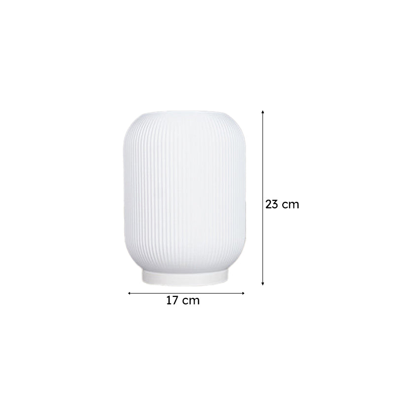 Glow Earth 3D Printed Table Lamp - White media 6