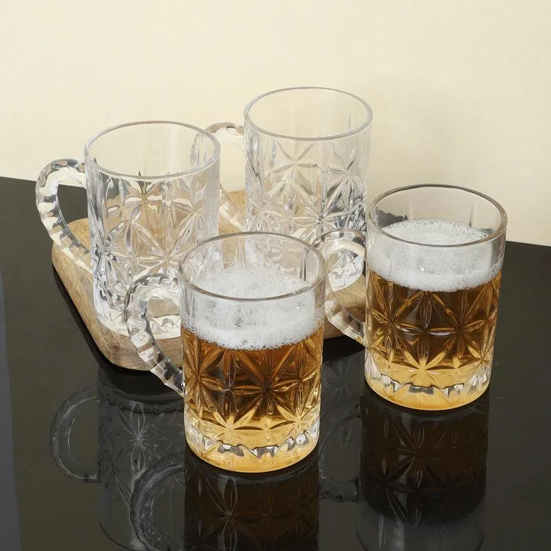 Rodrigo Beer Mug (450 ML) - Set Of Four media 4