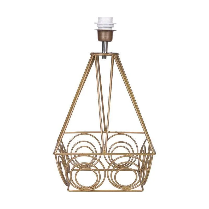 Lumina Glow Fabric Table Lamp - Yellow,Gold media 4