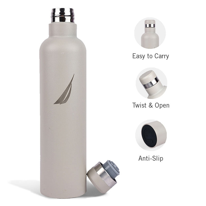 Nautica Vitae Pulse Leakproof Insulated Stainless Steel Thermos (White) - 750 mL media 4