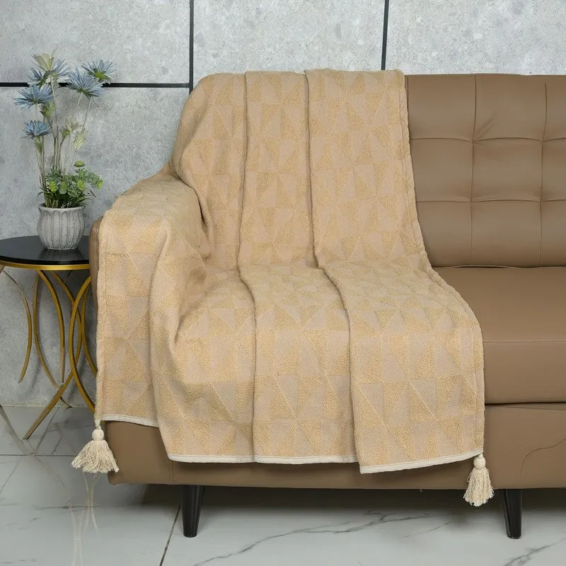 PureHue Tri Throw - Beige media 1