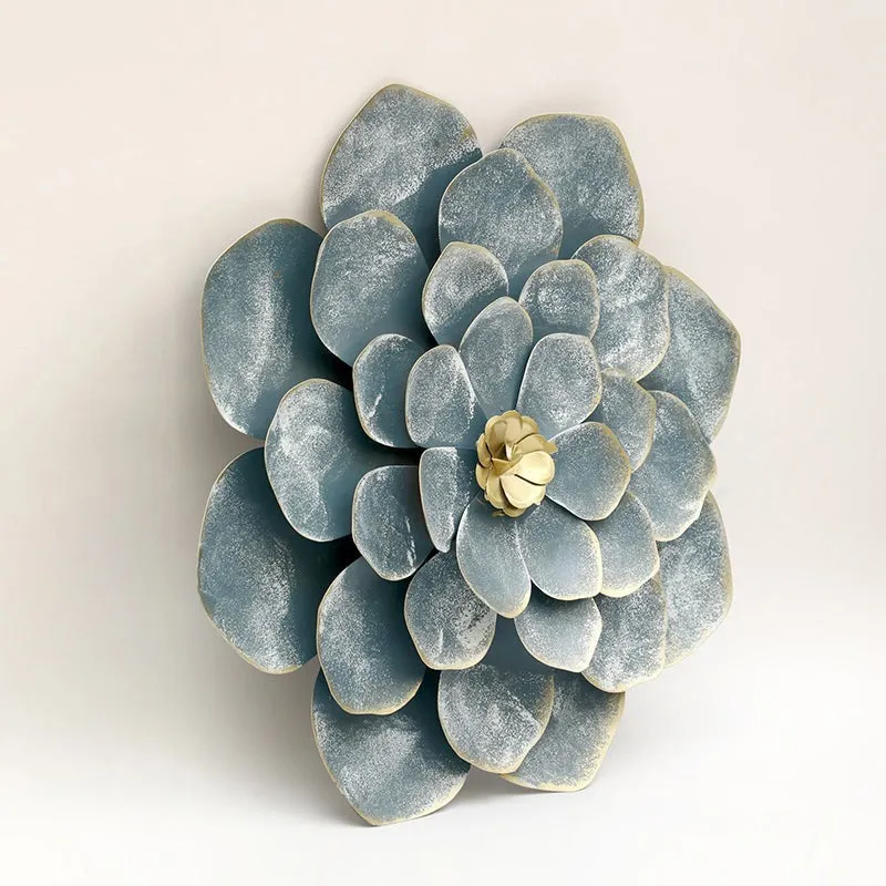 Polar Blooms Metal Wall Accent - Set Of Three media 3