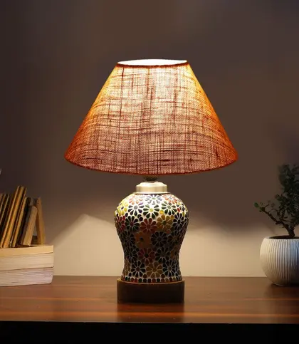 Jute · Wood · Glass