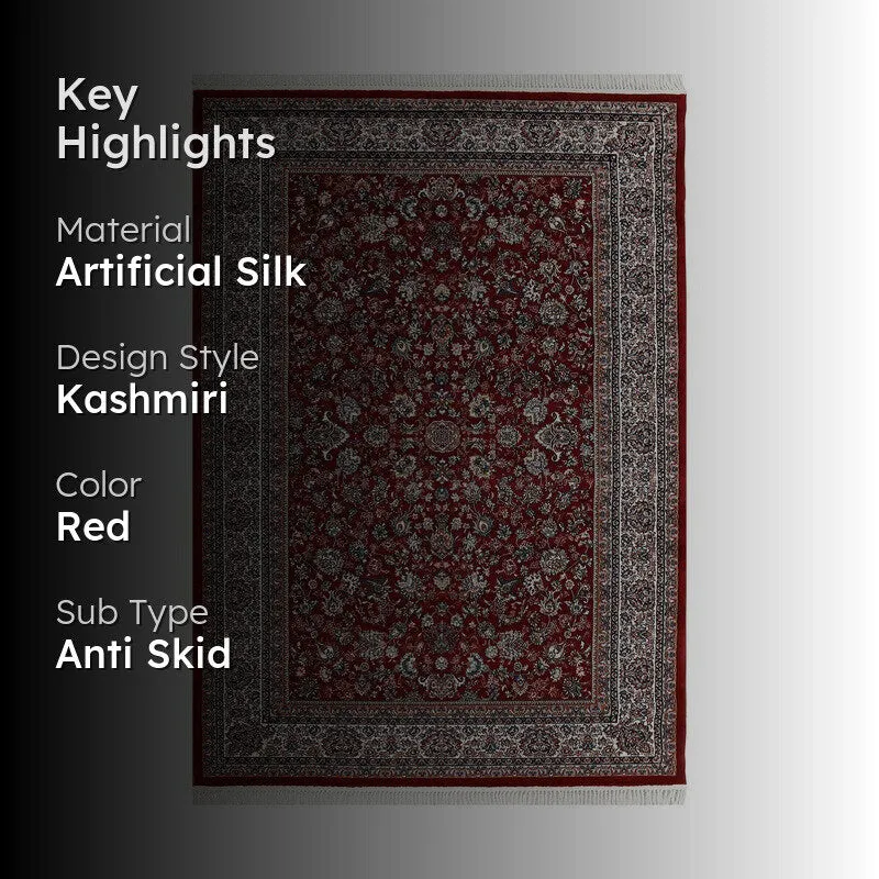 Kalique Artificial Silk Carpet media 2
