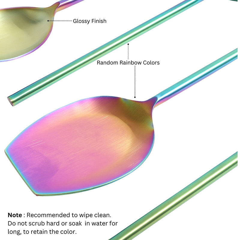 Prisma Stainless Steel serving Spoon - Set Of Five media 6