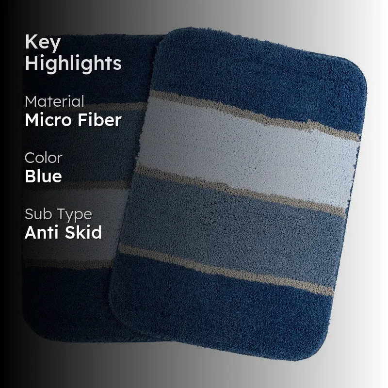 CloudStep Bathmat ( blue ) - Set Of Two media 2
