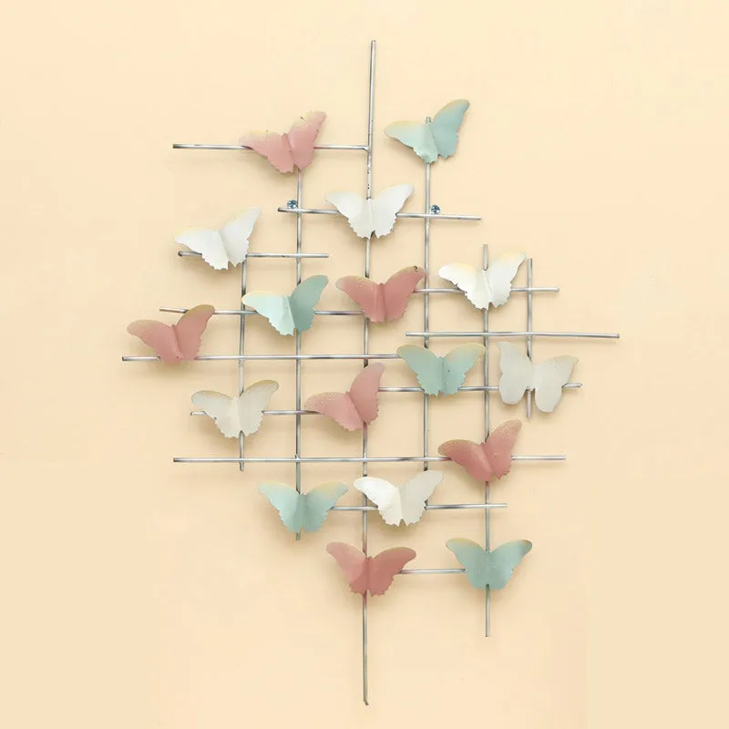 Eva Flutter Grid Metal Wall Accent media 1