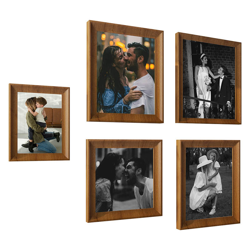 Quirky Quads Wall Photo Frame - Set Of Five media 5