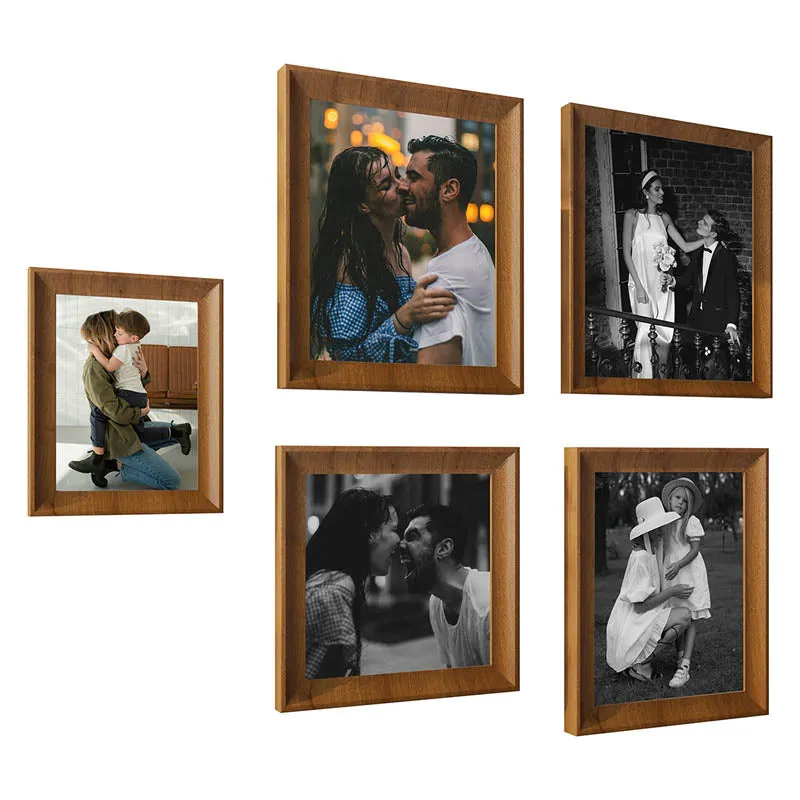 Quirky Quads Wall Photo Frame - Set Of Five media 5