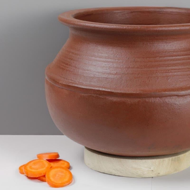 Kalikasan Rice Clay Pot Brown 3000 mL / 9 Inches media 3