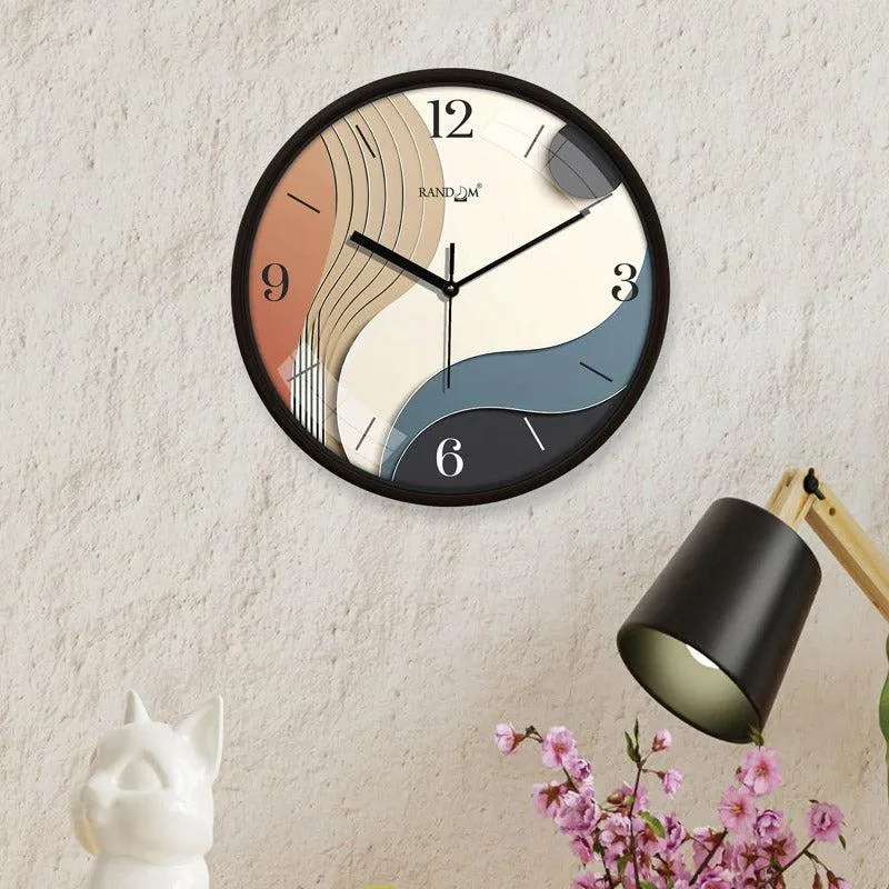 Walt Abstract Wall Clock media 1