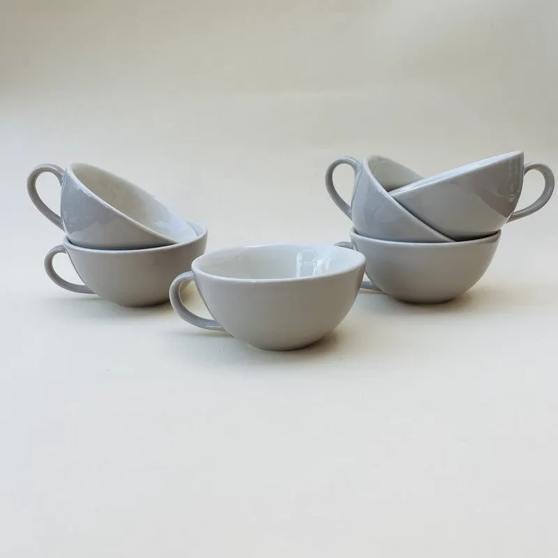 Nova Ceramic Tea Cup (240 mL Each) - Set Of Six media 4