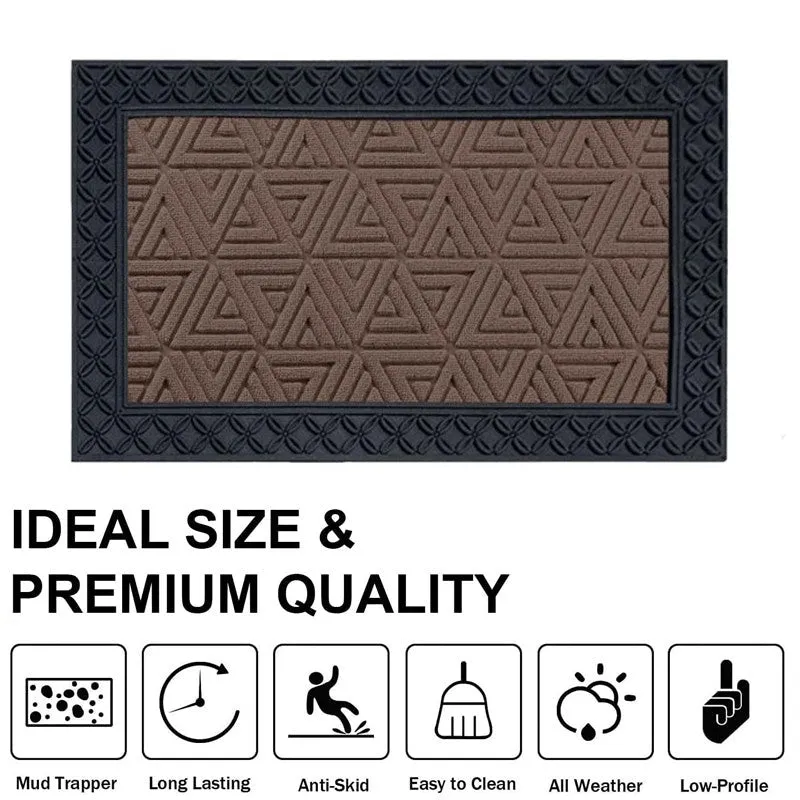 Coire Geo Coir Door Mats - Brown media 6