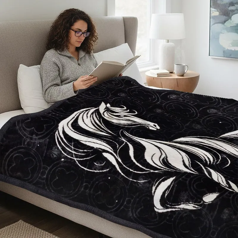 Shadow Stripes Blanket - 1300 GSM media 4