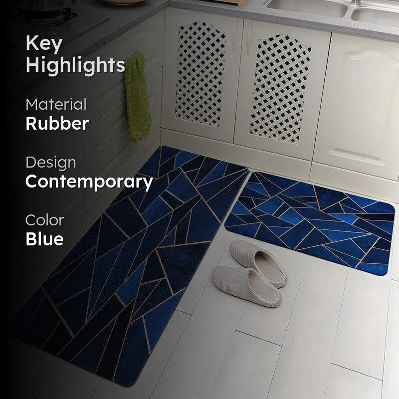 Velquira Rubber Kitchen Floor Mats - Set of Two media 2