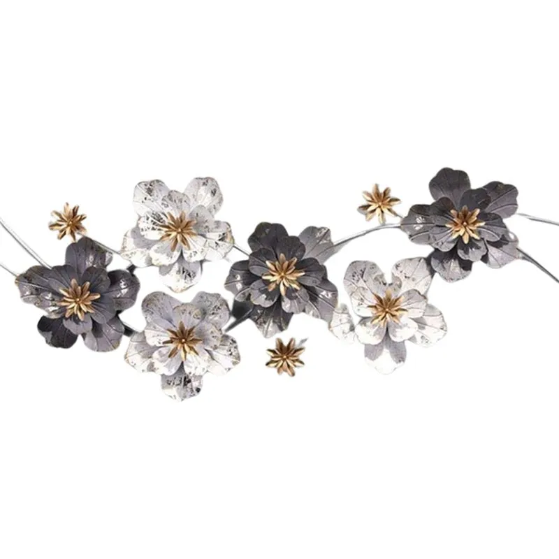 Fleur Celestia Floral Metal Wall Accent media 3