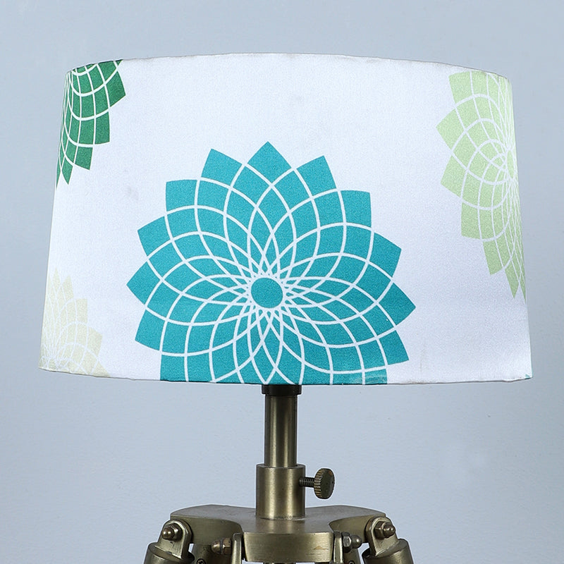 Akari Printed Tripod Floor Lamp - Brown media 4