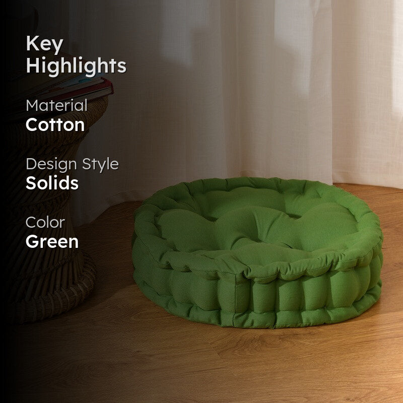 Aidan Floor Cushion - Light Green media 2