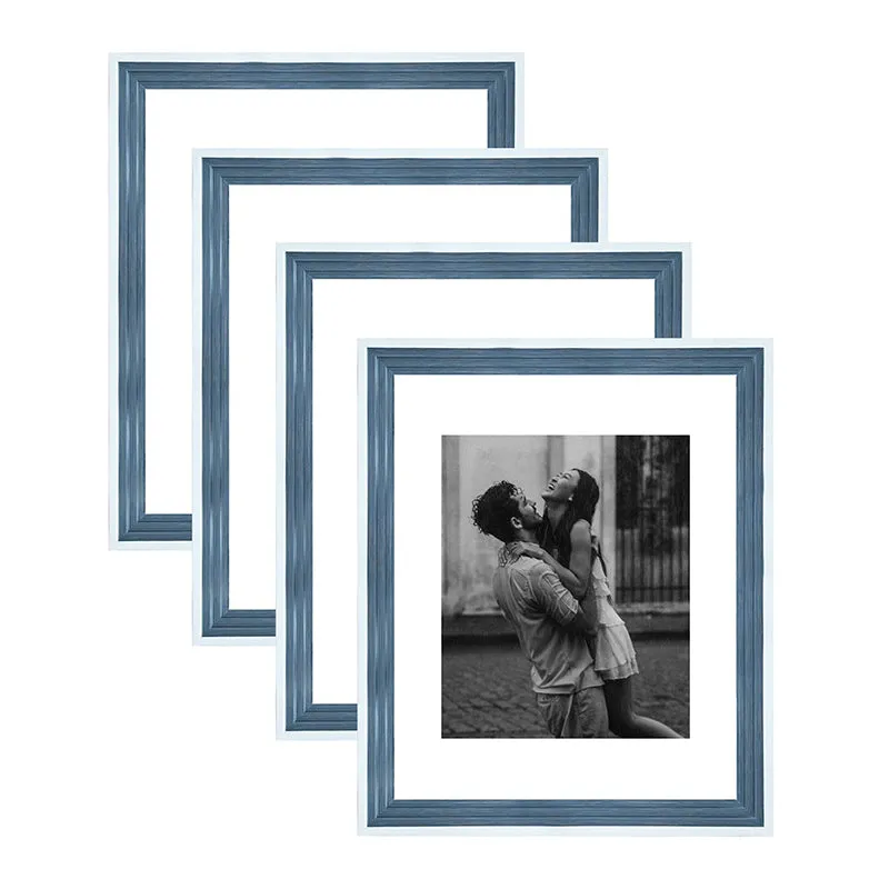 Troy Lite Photo Frame (Blue) - Set Of Four - 3