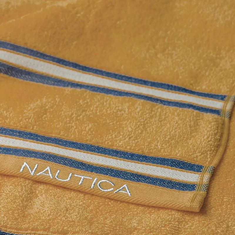 Nautica Dove Dual Down Cotton Hand Towel (Beige) - Set Of Six media 6