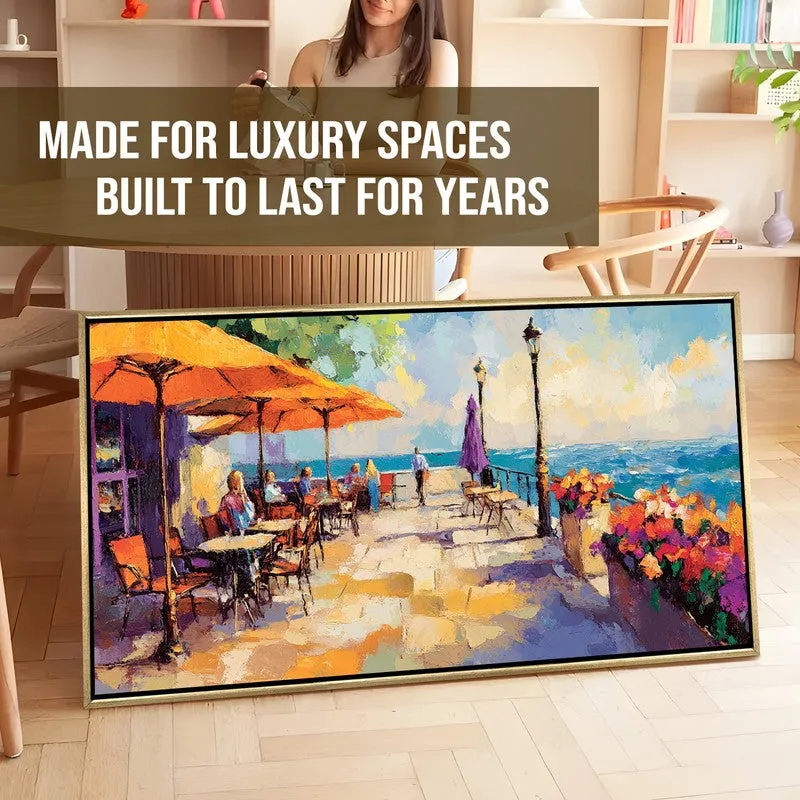 Saltlight Canvas Wall Painting With Frame media 7