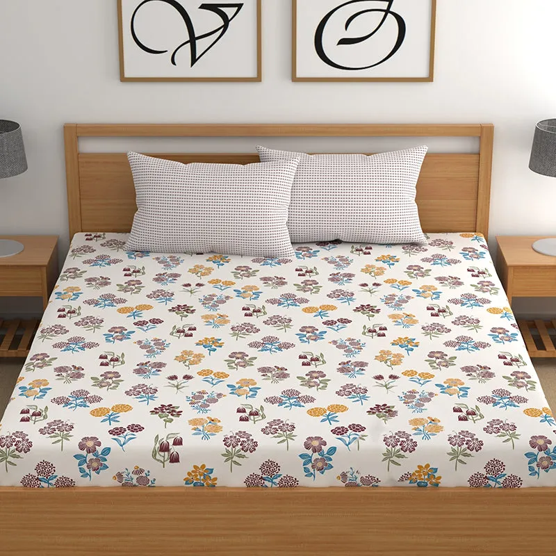 Brenda I Microfiber Microfiber Bedsheet - 150 GSM media 5