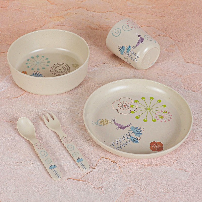 Carnival Charm Kids Dinner Set - Five Piece Set media 5