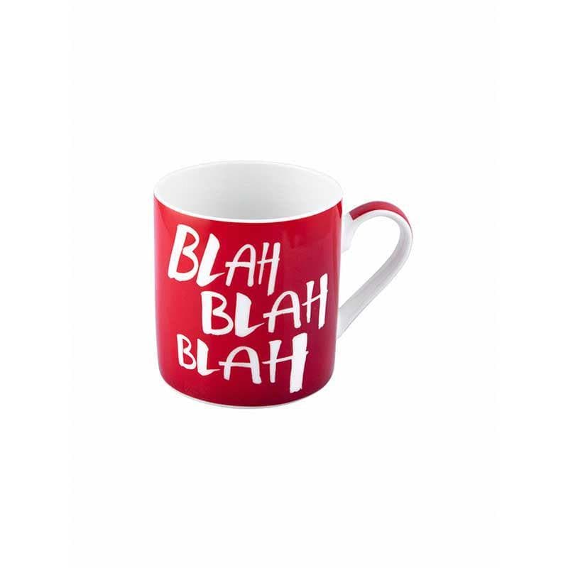 Blah Bone China Coffee Mug (350 mL Each) - Set of Two media 5