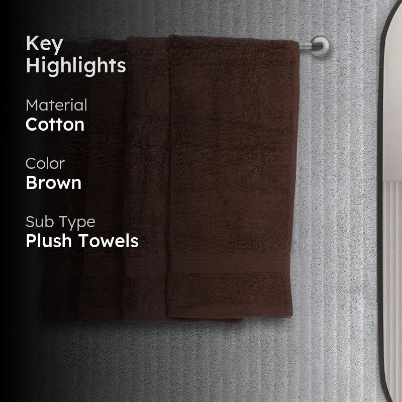 Miorah Hand Towel (Brown) - Set Of Four media 2