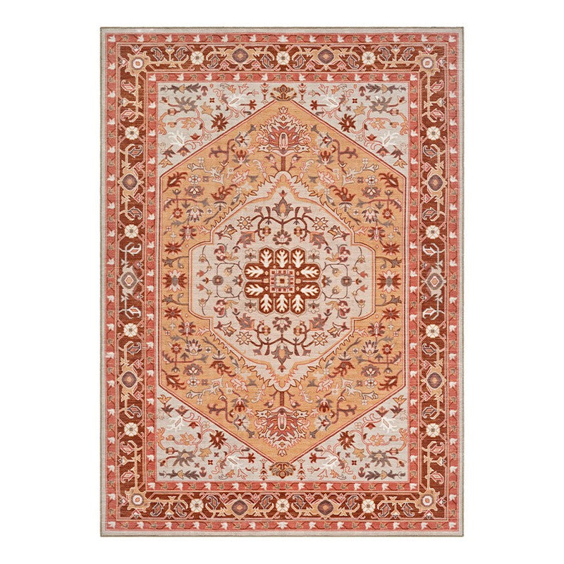 Clayra Heritage Non Anti Skid Carpet - Rust