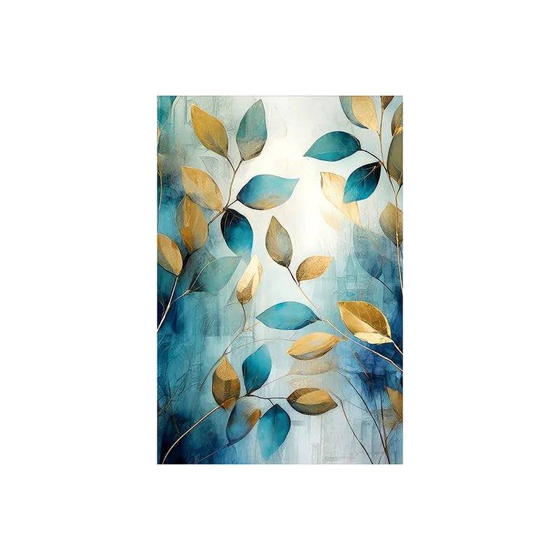 Gilded Breeze Poly Canvas Wall Painting media 5