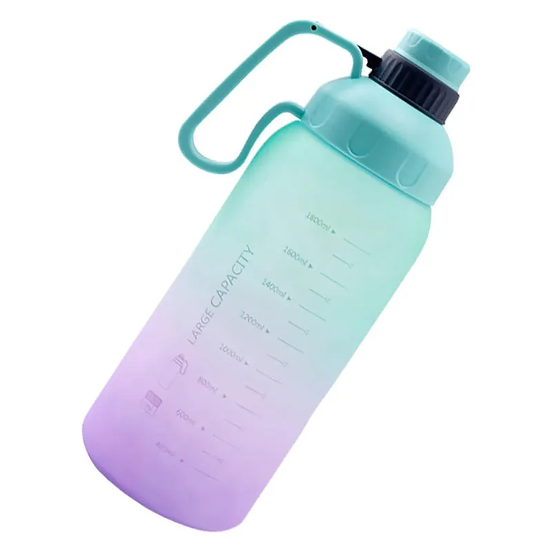 Ombre Pour Water Tumbler (Green,Purple) - 1.8 L media 4