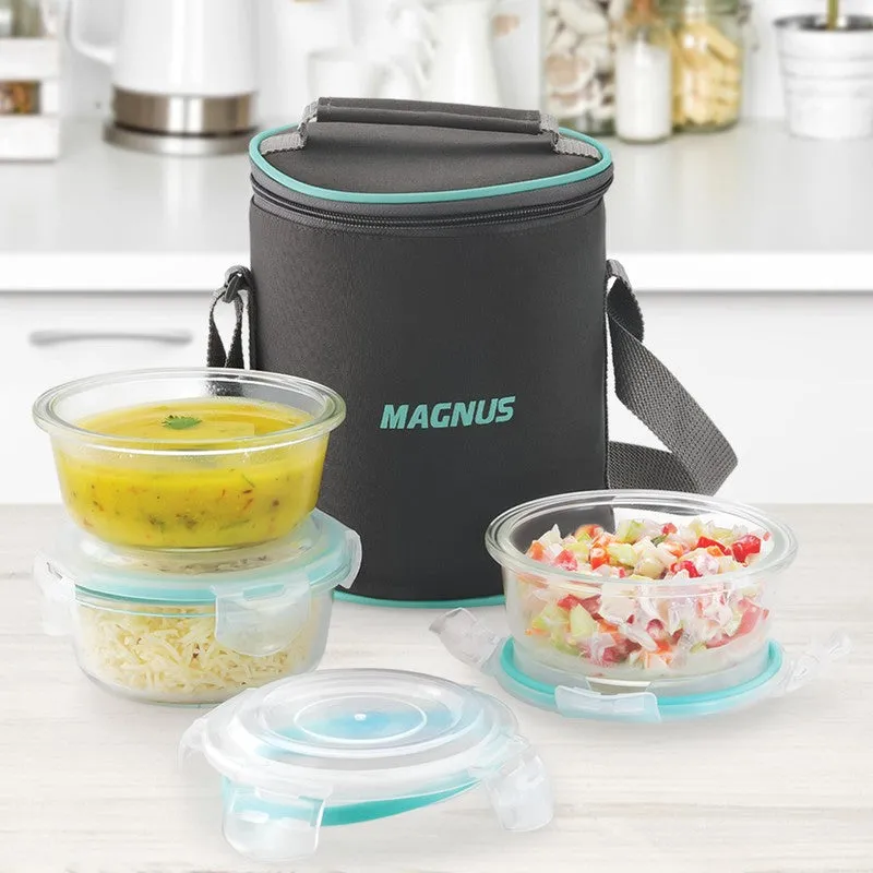 Mivon Lite Lunch Box with Lunch Bag - Three Piece Set media 4