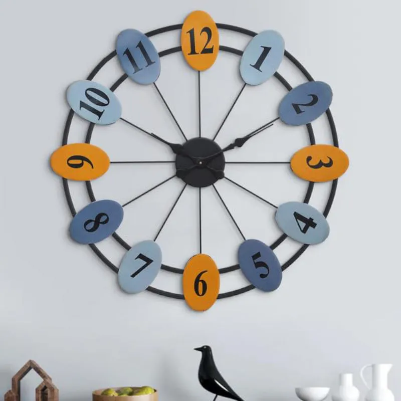 Willa Muticolor Wall Clock media 1