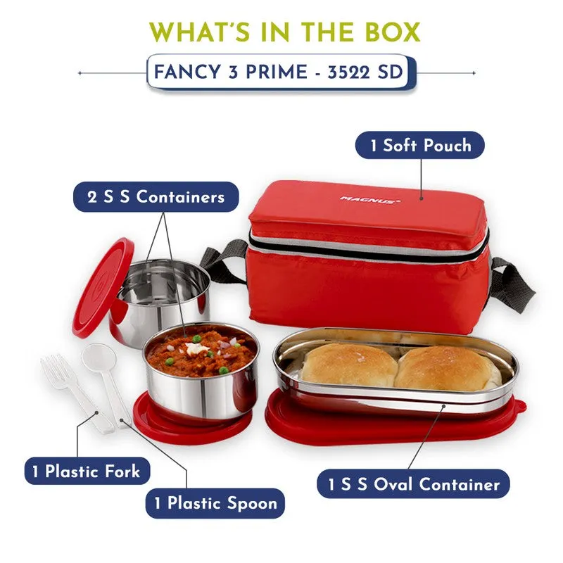 Yuro Pop Lunch Box with Lunch Bag - Five Piece Set media 4