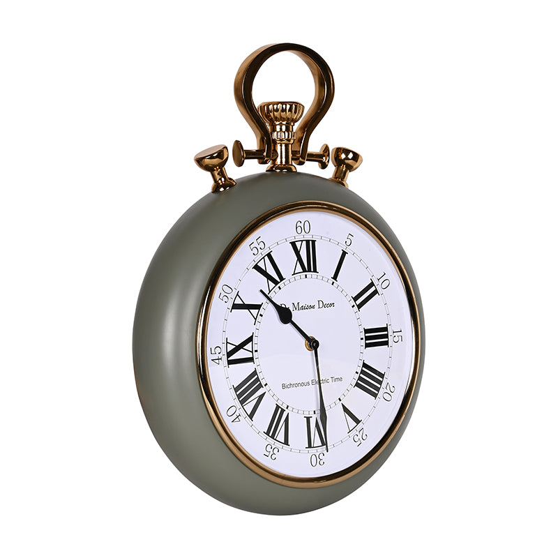 Ancient Poe Table Clock - Green media 3