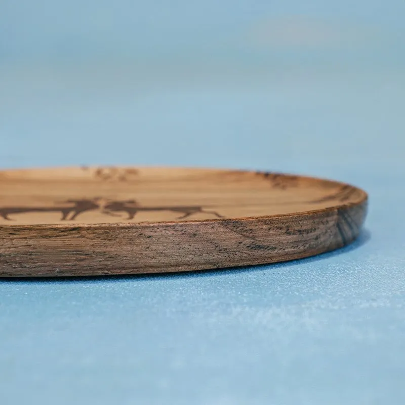 RoundCraft Wood Platter media 6