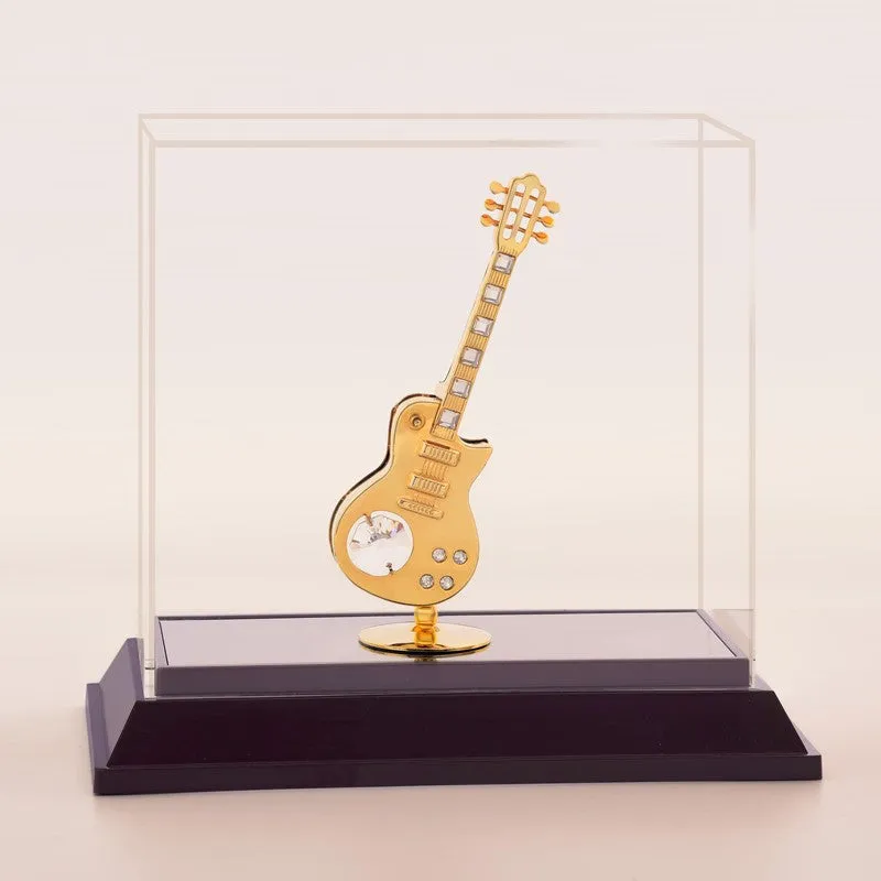 Royal Guitar Rhythm 24K Gold Plated Mild Steel Showpiece media 3
