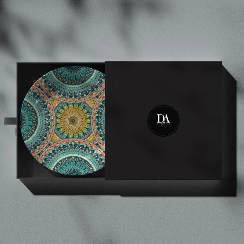 Abstract Mandala Charm Wall Plate media 5