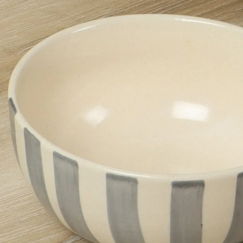 Ceramic Serving Bowls (Grey,White) - 700 mL media 6