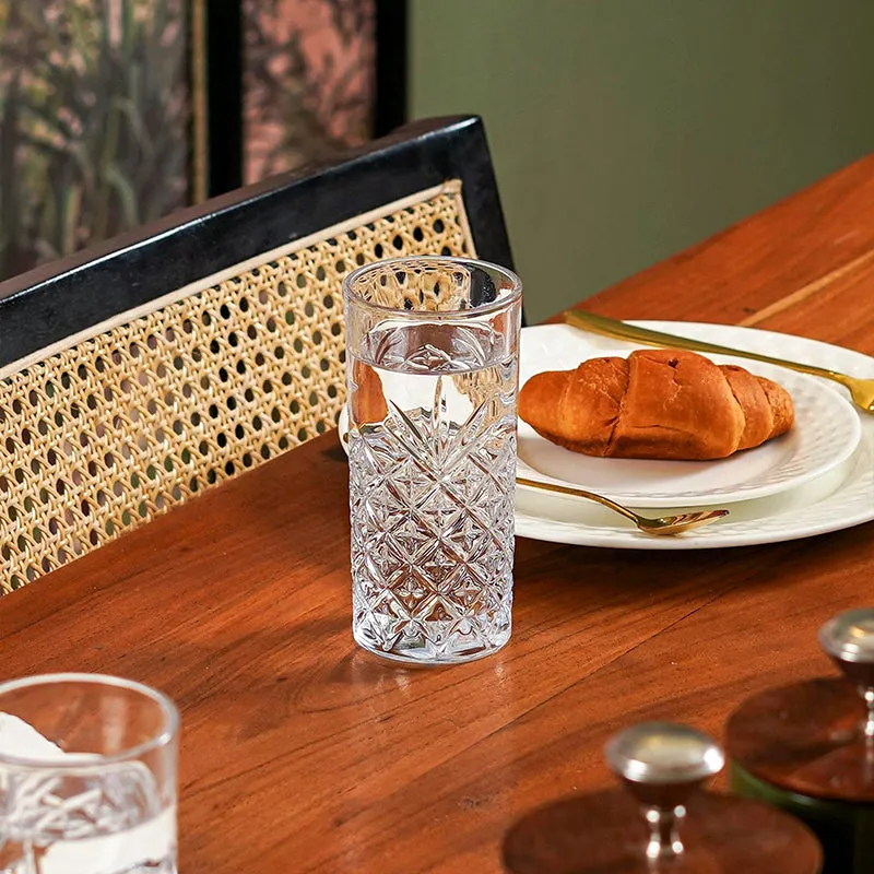 Prism Pour Drinking Glass (350 mL) - Set Of Four media 4