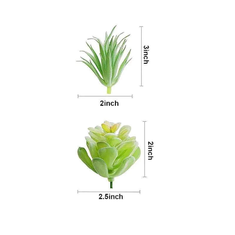 Faux Succulent Plant - Set Of Six media 4