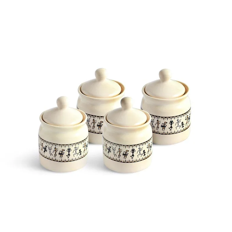 Creamora Ceramic Jar Set - Five Piece Set media 4